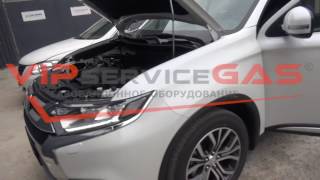 ГБО на Mitsubishi Outlander ГБО 4 поколения  Газ на Mitsubishi Outlander ГБО ХАрьков