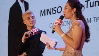 Sơn Tùng xuất hiện bảnh bao, ra dáng giám đốc ký hợp đồng với Miniso