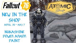 Fallout 76 | Nukashine Power Armor Paint | X-01 Variant