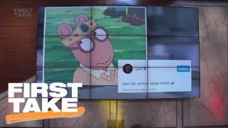 Cavaliers supporting LeBron with Arthur memes because he's their 'meal ticket' | First Take | ESPN