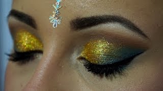 ♕ Праздничный макияж | Макияж с блестками | Holiday makeup ♕