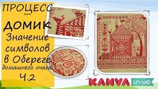 Символы в вышивке. Значение символов в Обереге домашнего очага. Мой процесс вышивки. Ч.2 о Вышивке