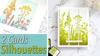 2 Easy Ways to Use a Silhouette Stamp!