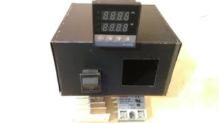 Корпус РЭА самодельный для PID controller rex-C100.