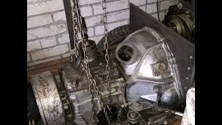 Самодельный трактор/часть 3/ КПП ГАЗ-53 подготовка, доработка под ременную передачу