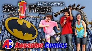 Six Flags Great America - Awesome Comics