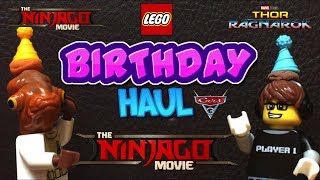 BIRTHDAY HAUL 2017 - LEGO Ninjago Movie, Cars 3, and more!!