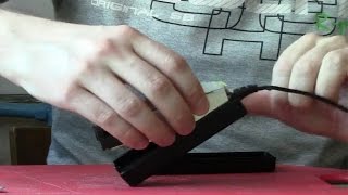 Как разобрать клееный блок питания ноутбука