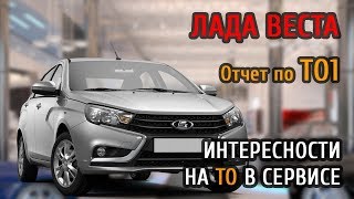 Лада Веста - отчет по ТО-1, особенности прохождения и замена втулок