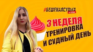 Бешеная сушка 3 неделя // Тренировка и Судный день