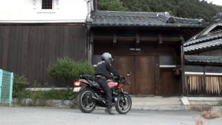 旧車バイク裏道ツーリング　葛城山ろく
