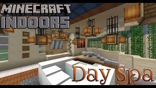 Day Spa Bath House - Minecraft Indoors Interior Design