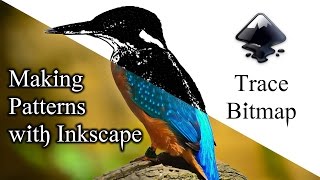 Quick Trace Patterns in Inkscape - Trace Bitmap
