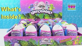 Hatchimals Exclusive Plush Hangers Surprise Eggs Toy Review | PSToyReviews