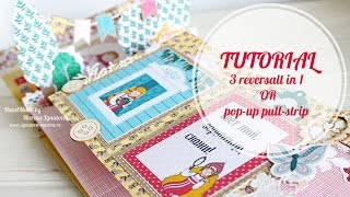 TUTORIAL 3 reversalt in 1 OR pop-up pull-strip | 3 разворота в 1 ИЛИ выдвигающийся механизм