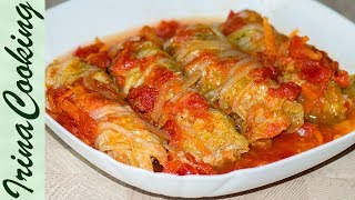 Быстрые Голубцы С Пекинской Капустой ✧ Stuffed Cabbage Rolls Recipe ✧ Ирина Кукинг