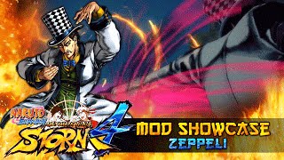 Zeppeli JoJo Bizarre Adventure x Naruto!!! Naruto Shippuden Ultimate Ninja Storm 4 Mod