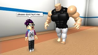 FIGHTING THE GYM BULLY IN ROBLOX