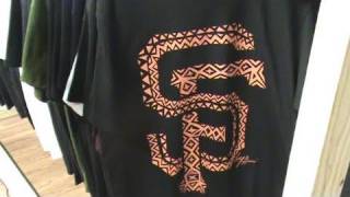 San Francisco Giants Tribal T Shirt by Know Your Roots