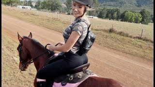 GOING HORSE RIDING! ? | VLOG