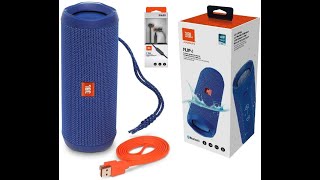 Jbl flip 4 unboxing (blue)