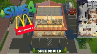 The Sims 4: Speed Build | Mcdonalds