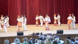 Прикарпатский танец на Отчётном 2014 - Народный ансамбль танца РАДОСТЬ, г. Днепропетровск