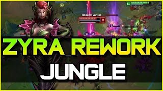 ZYRA REWORK JUNGLE GAMEPLAY | League of Legends
