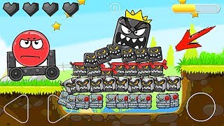 Красный Шар - мод на 1000 квадратов на уровне ! Игра Red Ball 4 mod 100 square шарик от Спуди