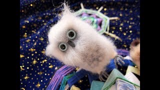 Мастерская "умелые ручки" на телеканале Карусель мастер класс сова из шерсти