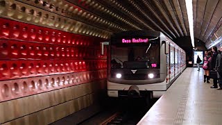 Metro Praha // Siemens M1 + Škoda 81-71M