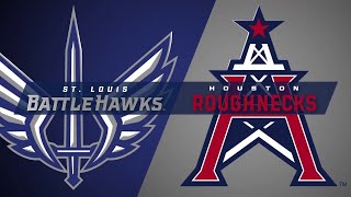 XFL Live | St. Louis Battlehawks vs Houston Roughnecks