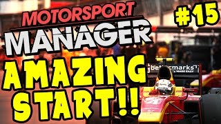 AMAZING START! OVERTAKE KING! - Motorsport Manager PC F1 Mod Part 15