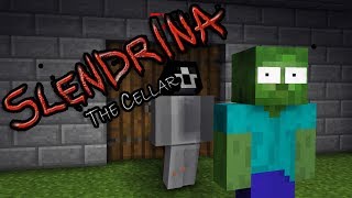 Monster School : SCARY SLENDRINA THE CELLAR CHALLENGE - Minecraft Animation