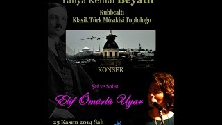 Yahya Kemal Beyatlı Konseri Tanıtımı... Kubbealtı Klasik Türk Mûsıkisi Topluluğu