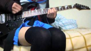 けいおん　Don't say "lazy"　ギター　弾いてみた　【月亜】