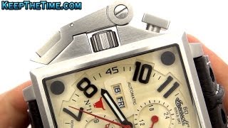 Ingersoll Bison No. 11 IN1613CR Oversize Square Watch (HD Video Review)