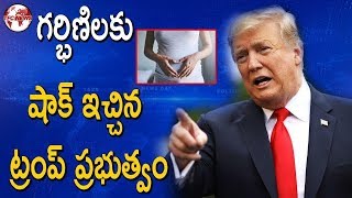 గర్భిణిలకు షాక్ ఇచ్చిన ట్రంప్ ప్రభుత్వం || Latest Updates || TFC News