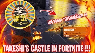 XXL LABYRINTH UM 130er TOTENGRÄBER !!! ? TAKESHI'S CASTLE IN FORTNITE ? - Fortnite Rette die Welt