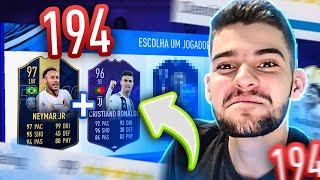 FUT DRAFT 194?! CR7 HERO + NEYMAR TOTY!! FIFA 19 Ultimate Team