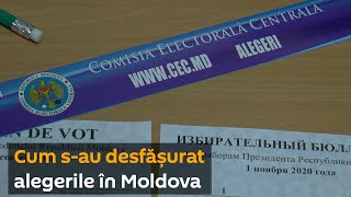 Alegerile prezidențiale în Moldova: cum s-a votat acasă