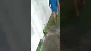 Terciduk seorang mahasiswi dan pria mesum dibelakang sekolah
