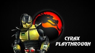MKP 4.1 Season 2 (MUGEN)- Cyrax (MK Shinobi) Playthrough
