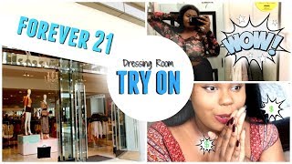 FOREVER 21I DRESSING ROOM TRY ON!