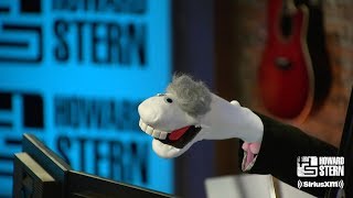 Howard Stern Debuts His New Les Moonves Puppet