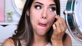 Темные губы Вампирский Макияж / Vampy Makeup Tutorial  Winged Eye Liner, Brown Eyes & Vampy Lips