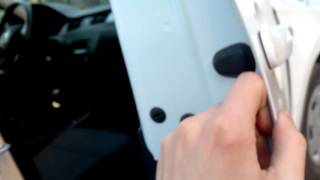 Снятие наружных ручек Skoda Rapid VW Polo Skoda Fabia