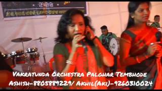 Vakratunda Orchestra Palghar Tembhode Show at Tembhode Shubhangi Haldi....8805889229/9260310024