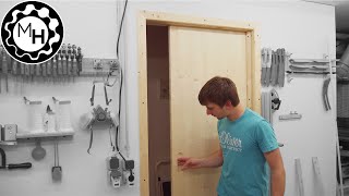 Installing a Sliding Door for the Workshop
