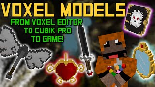 Advanced Tutorial - Create Minecraft Models w/ Voxel Editors
